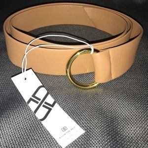 Below the Belt brands tan belt!
